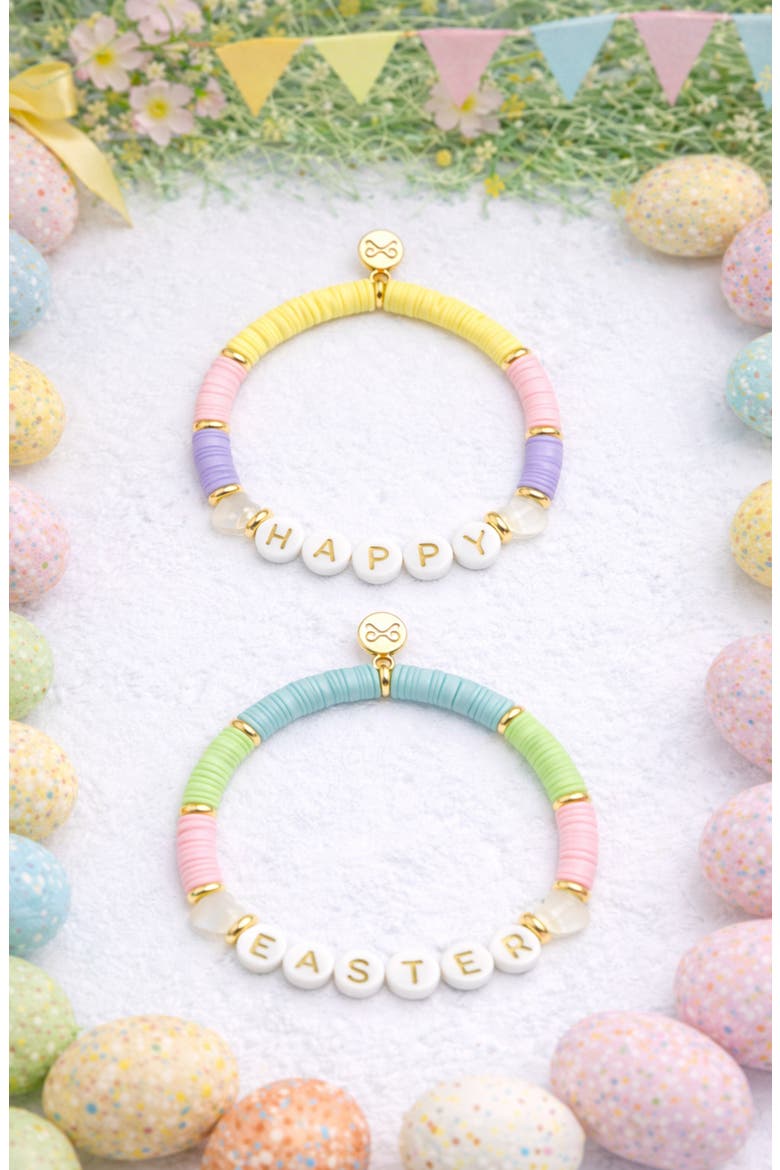 Happy Easter Bracelet Gift Set, Alternate, color, Multi