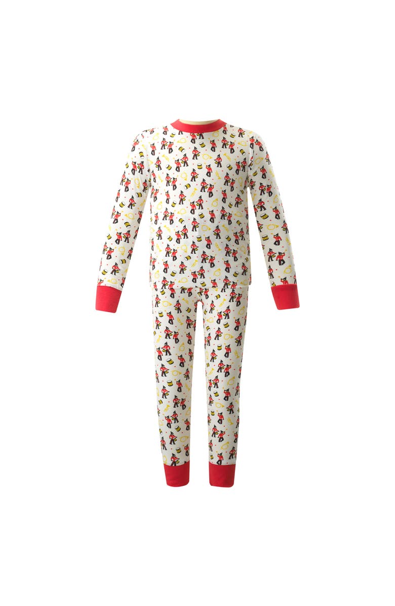 Rachel Riley Nutcracker March Jersey Pajamas, Main, color, 
