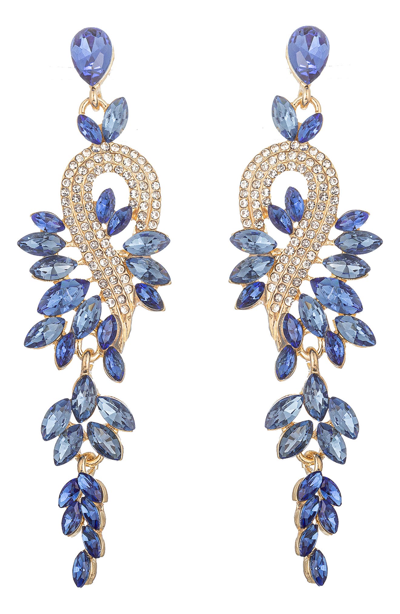 EYE CANDY LOS ANGELES Gardena Drao Statement Earrings