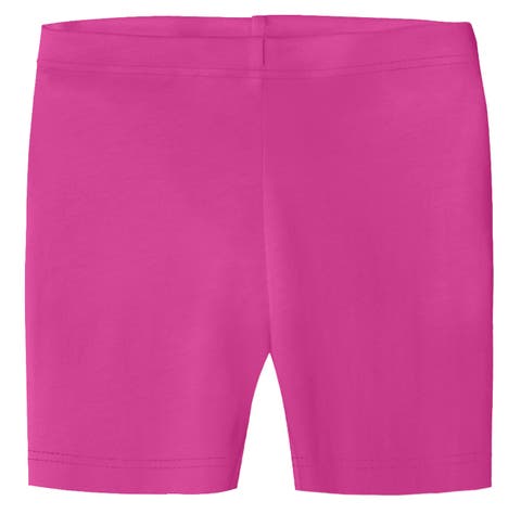 Girls Organic Cotton Soft Bike Shorts (Toddler, Little Kid & Big Kid)