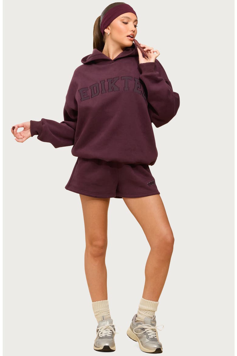 Logo Hoodie, Alternate, color, PLUM