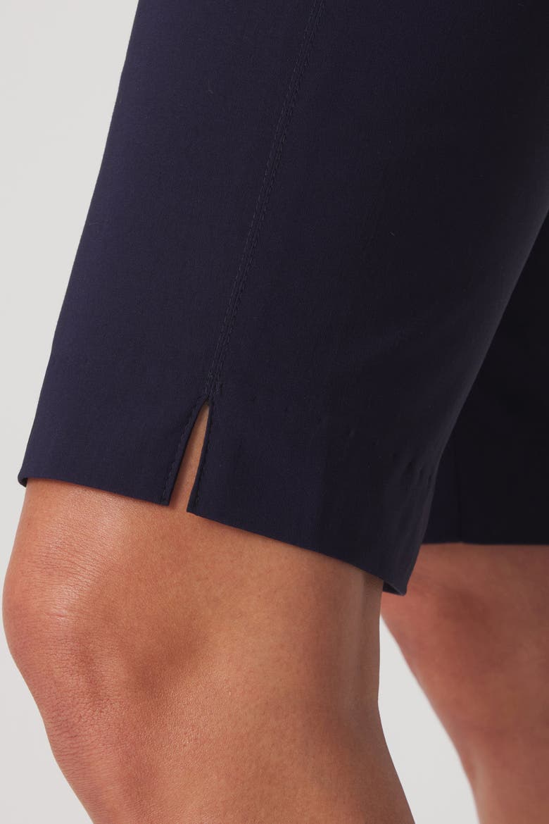 Slim Stretch Bermuda Short, Alternate, color, Navy