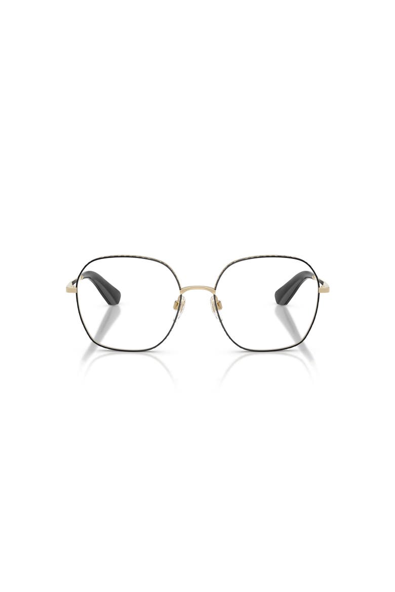 53mm Square optical glasses, Alternate, color, Black