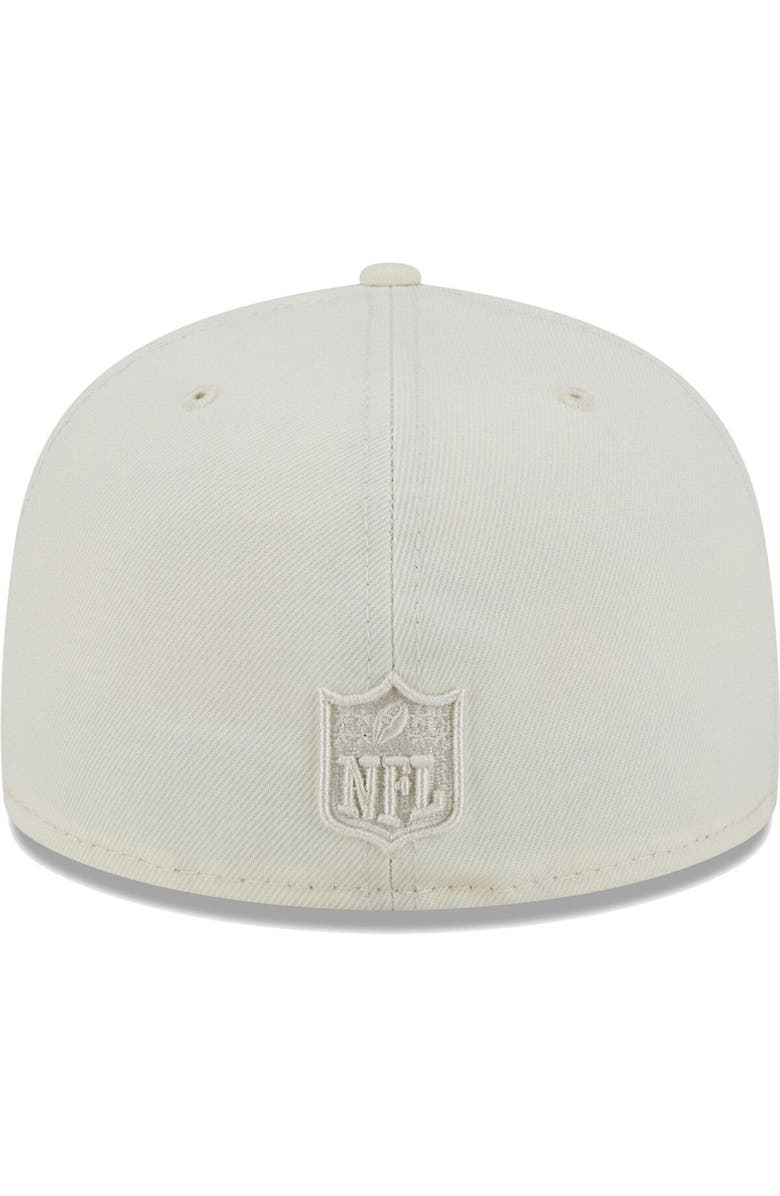 New Era Men's New Era Cream Buffalo Bills Color Pack 59FIFTY Fitted Hat, Alternate, color, 