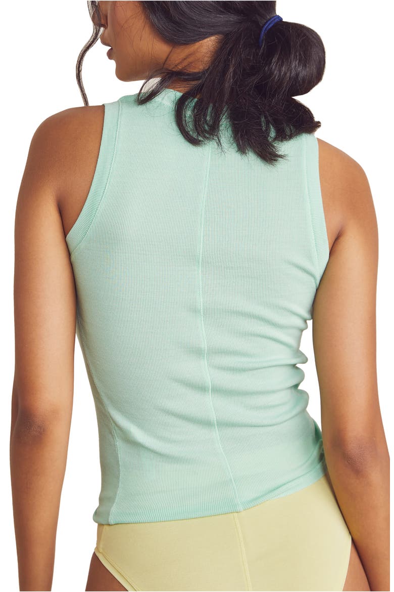 Scoop Neck Tank Top, Alternate, color, SUCCULENT