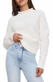 Good American Mock Neck Sweater
