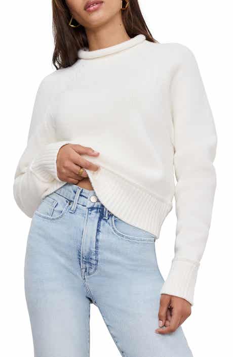 Good American Mock Neck Sweater