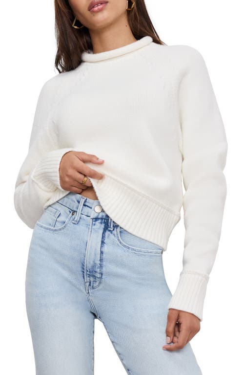GOOD AMERICAN GOOD AMERICAN MOCK NECK SWEATER 