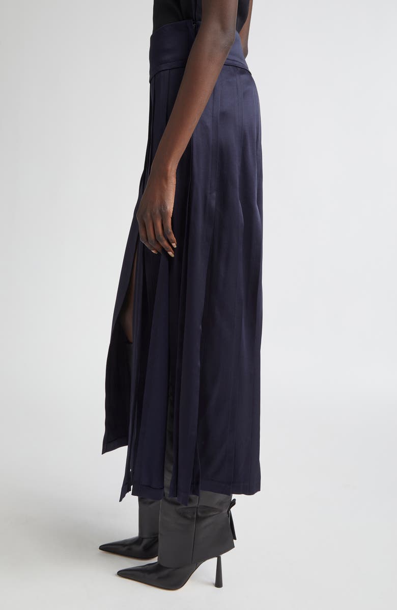 MONSE Panel Fringe Skirt, Alternate, color, 