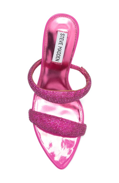 Steve Madden Harper Slide Sandal In Pink Multi