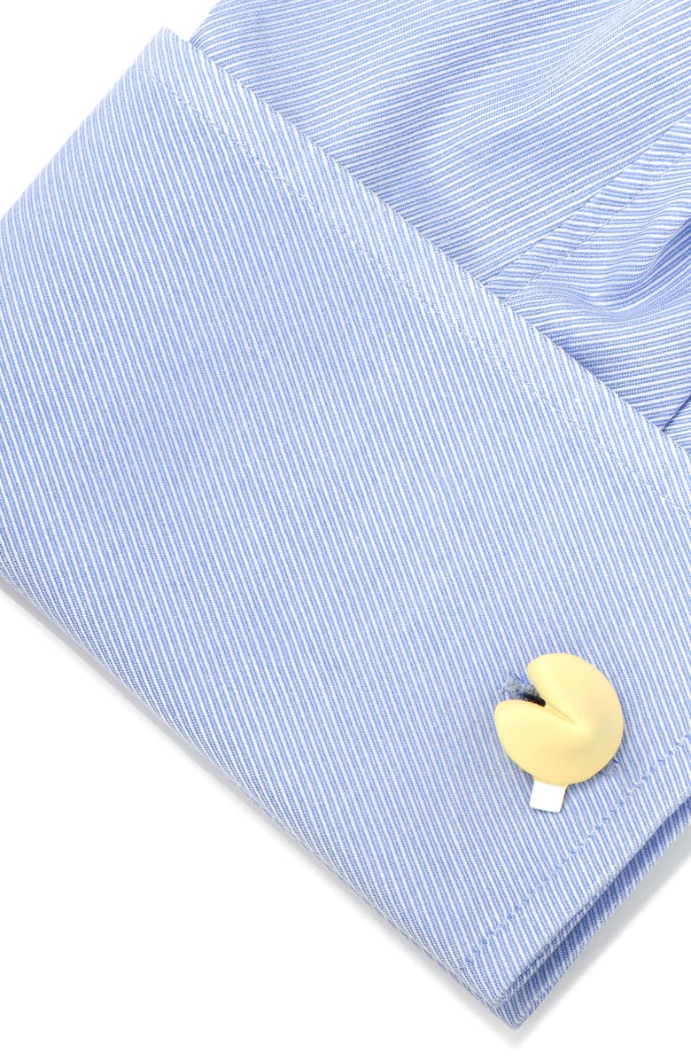 Cufflinks, Inc. Fortune Cookie Cuff Links, Alternate, color,