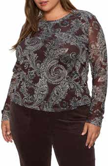 Perfect Long Sleeve Mesh Top