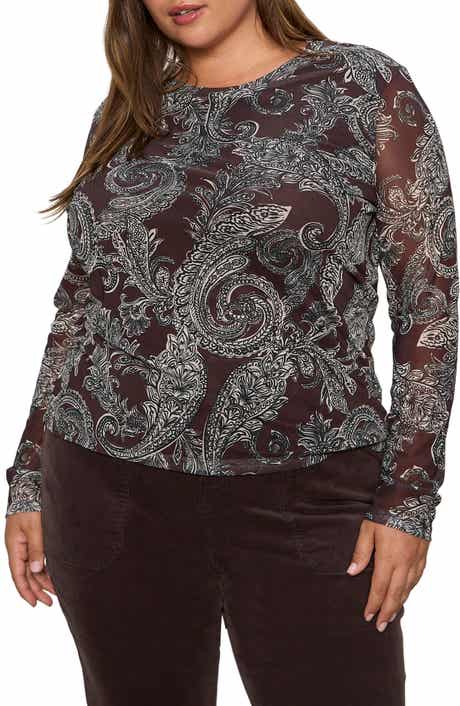 Perfect Long Sleeve Mesh Top