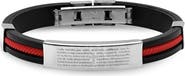STEELTIME Men's Lord's Prayer ID Bracelet