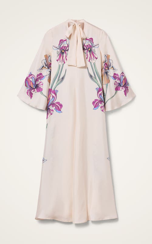 Shop La Doublej Magnifico Dress Iris Placée Ivory