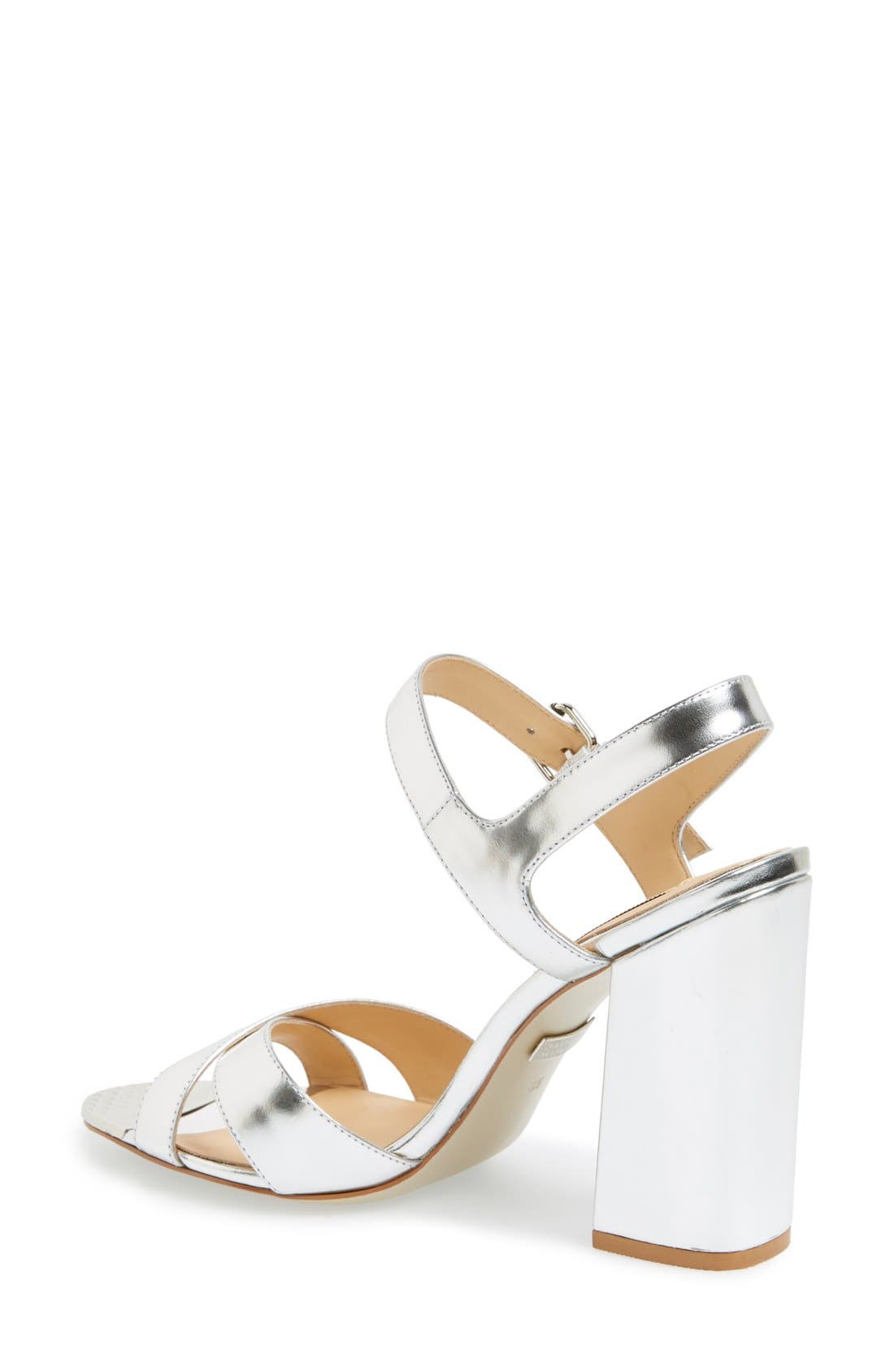 Badgley Mischka Collection Badgley Mischka 'Ascot' Block Heel Sandal, Alternate, color, 