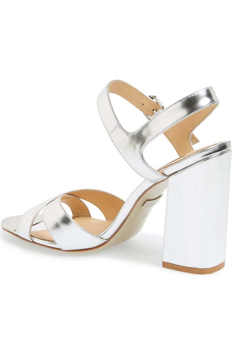 Badgley Mischka Collection Badgley Mischka 'Ascot' Block Heel Sandal, Alternate, color,