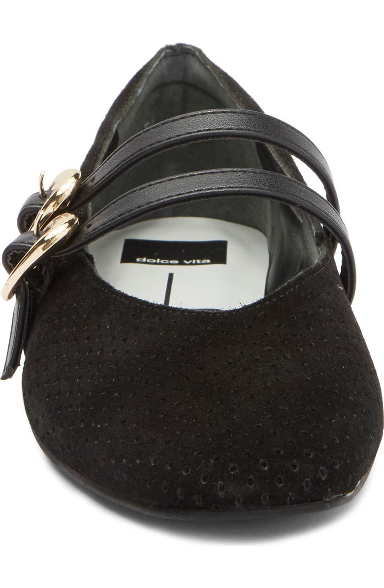 Dolce Vita Alenia Perforated Mary Jane Flat, Alternate, color,