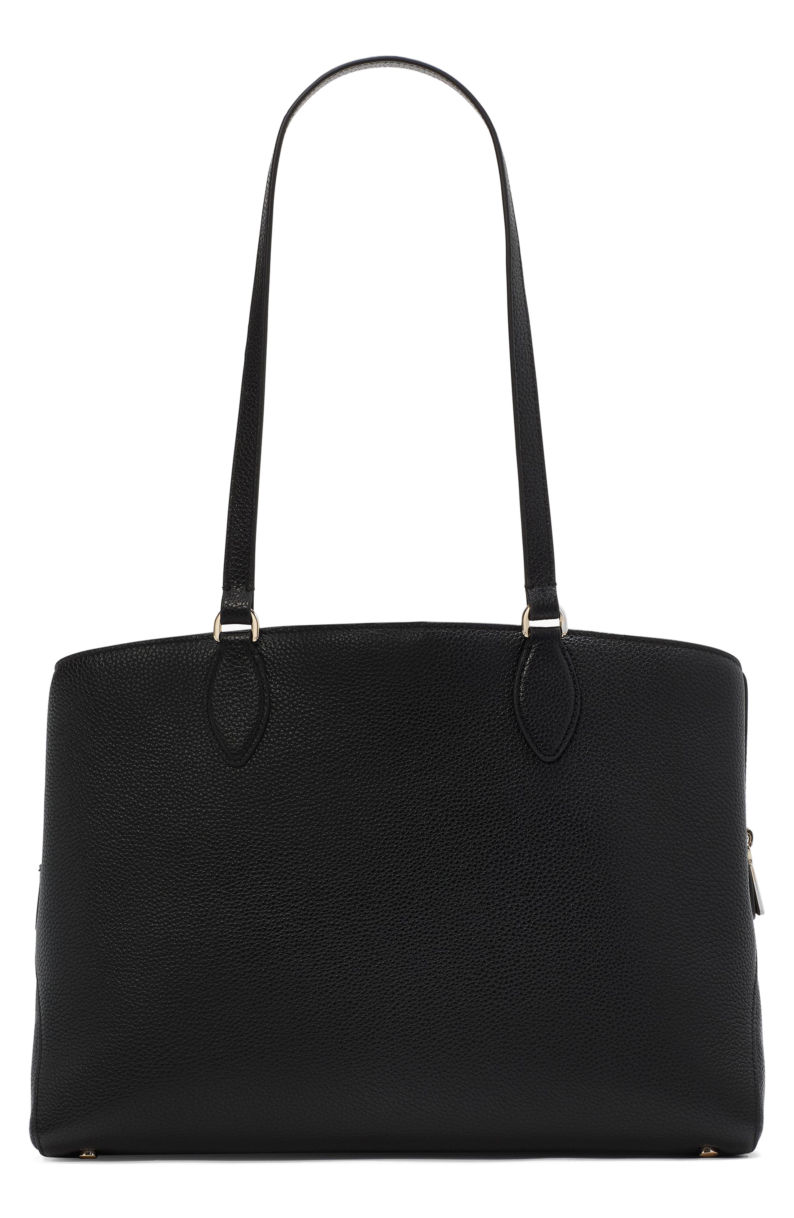 Kate Spade New York hudson pebble leather work tote, Alternate, color, 