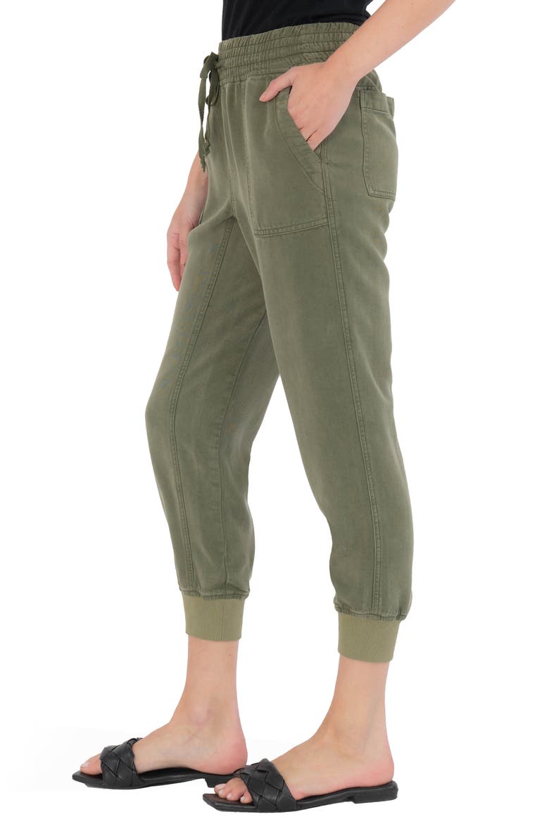 Arya Crop Joggers, Alternate, color, OLIVE 1