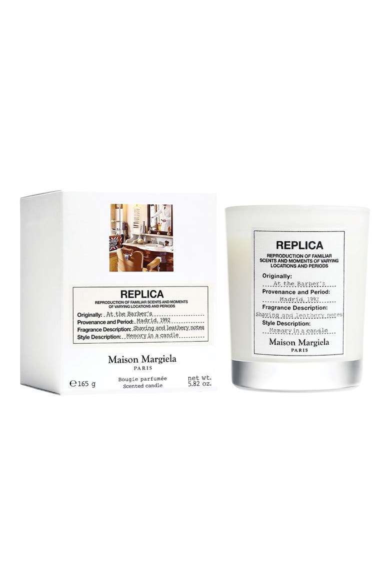 Replica At the Barber's Candle, Alternate, color, NO COLOR