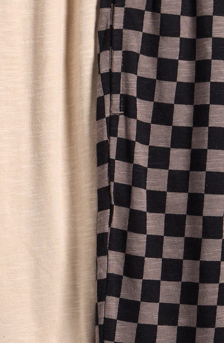 NEXT Kids' 3-Pack Assorted Cotton Pants, Alternate, color, Black Multi