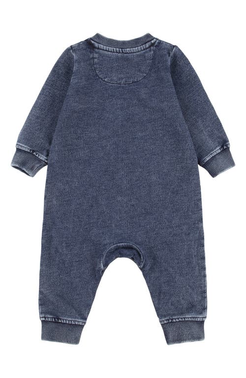 Levi's® Long Sleeve French Terry Romper In Blue