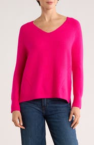 Halogen® V-Neck Sweater