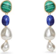 Lele Sadoughi Baroque Drop Earrings