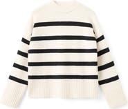 MANGO Castello Stripe Sweater