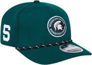 New Era Men's New Era Forest Green Michigan State Spartans COOLERA 9SEVENTY Rope Stretch-Snap Hat