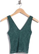 BDG Urban Outfitters Tapestry V-Neck Crop Tank