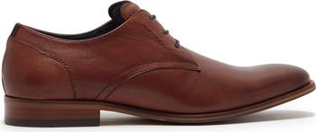 Fermo Plain Toe Leather Derby