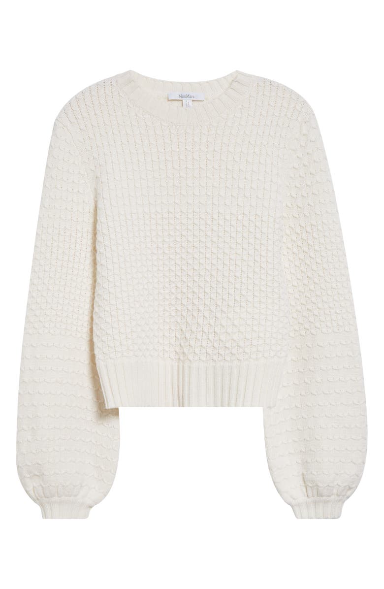 Max Mara Elvira Wool & Cashmere Crewneck Sweater, Alternate, color, 