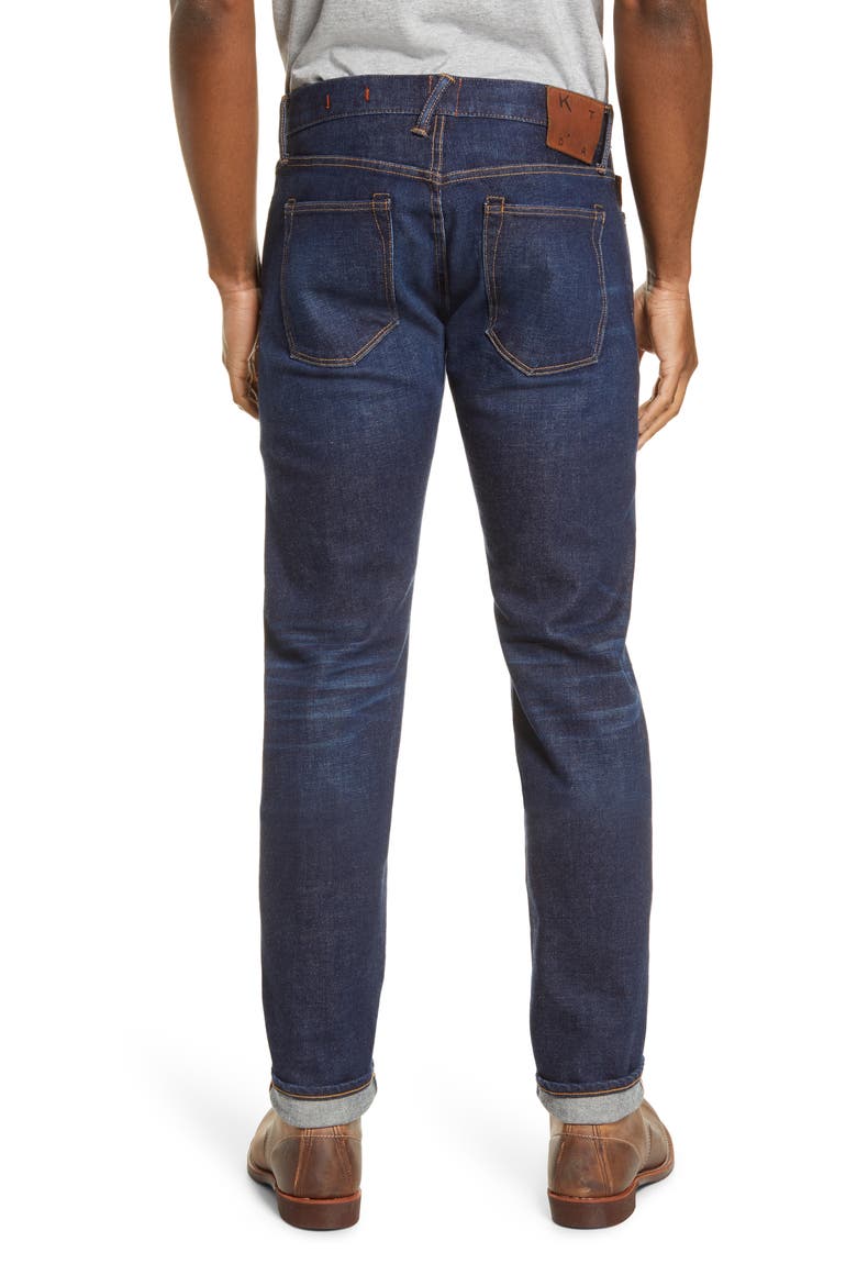 The Pen Slim 14-Ounce Stretch Selvedge Jeans, Alternate, color, TYLER