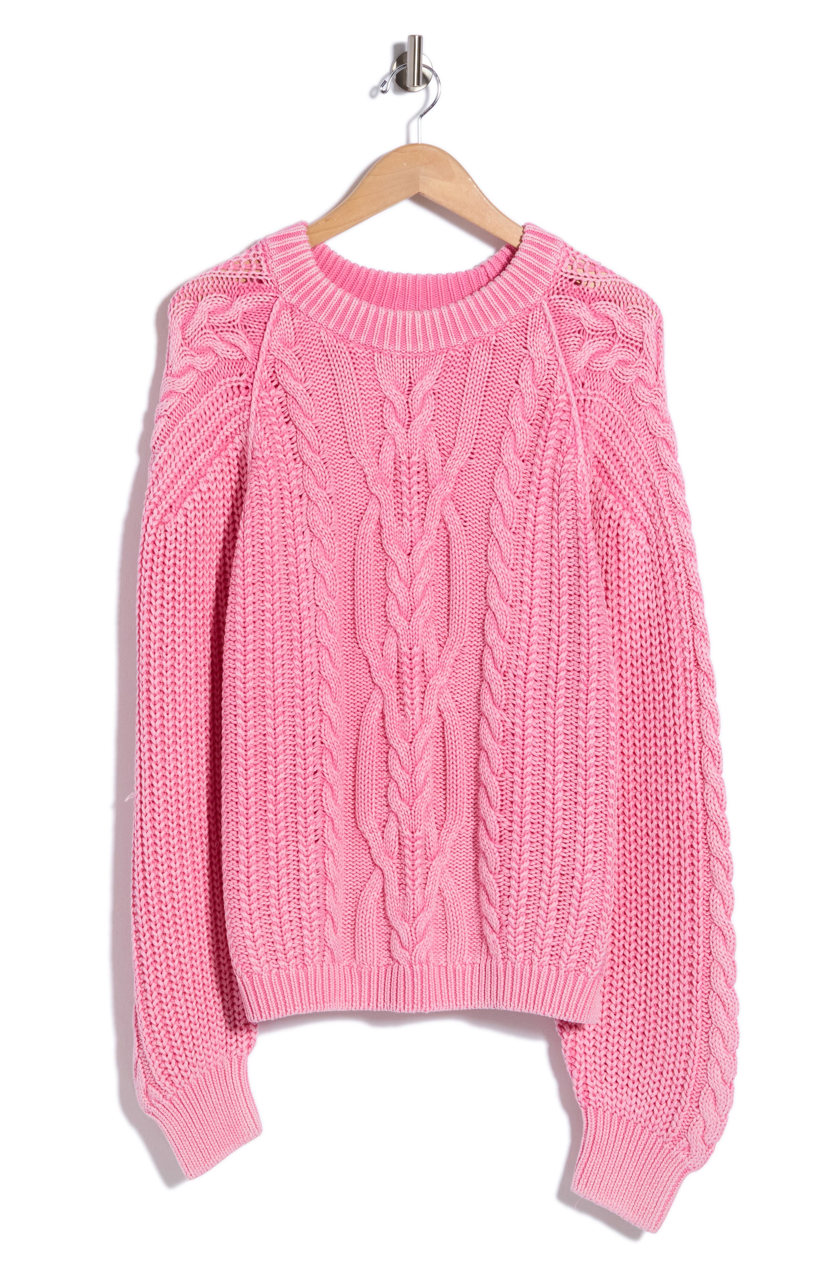 Frankie Cable Cotton Sweater