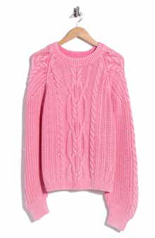 Frankie Cable Cotton Sweater