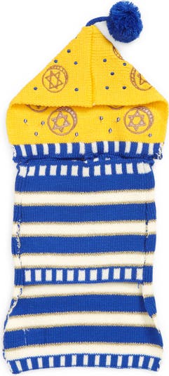 WHOOPI C for Chanukah Dog Sweater & Beanie Set | Nordstromrack