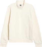 The North Face Evolution Simple Dome Cotton Blend Quarter Zip Sweatshirt