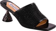 LADY COUTURE Rhinestone Slide Sandal