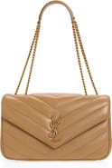 Saint Laurent Medium Loulou Quilted Leather Shoulder Bag