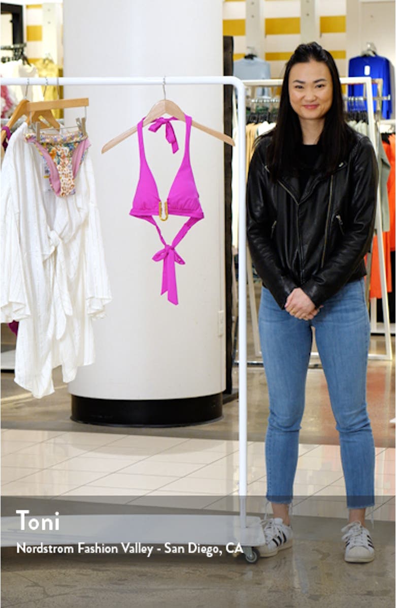 Monaco Halter Bikini Top, sales video thumbnail