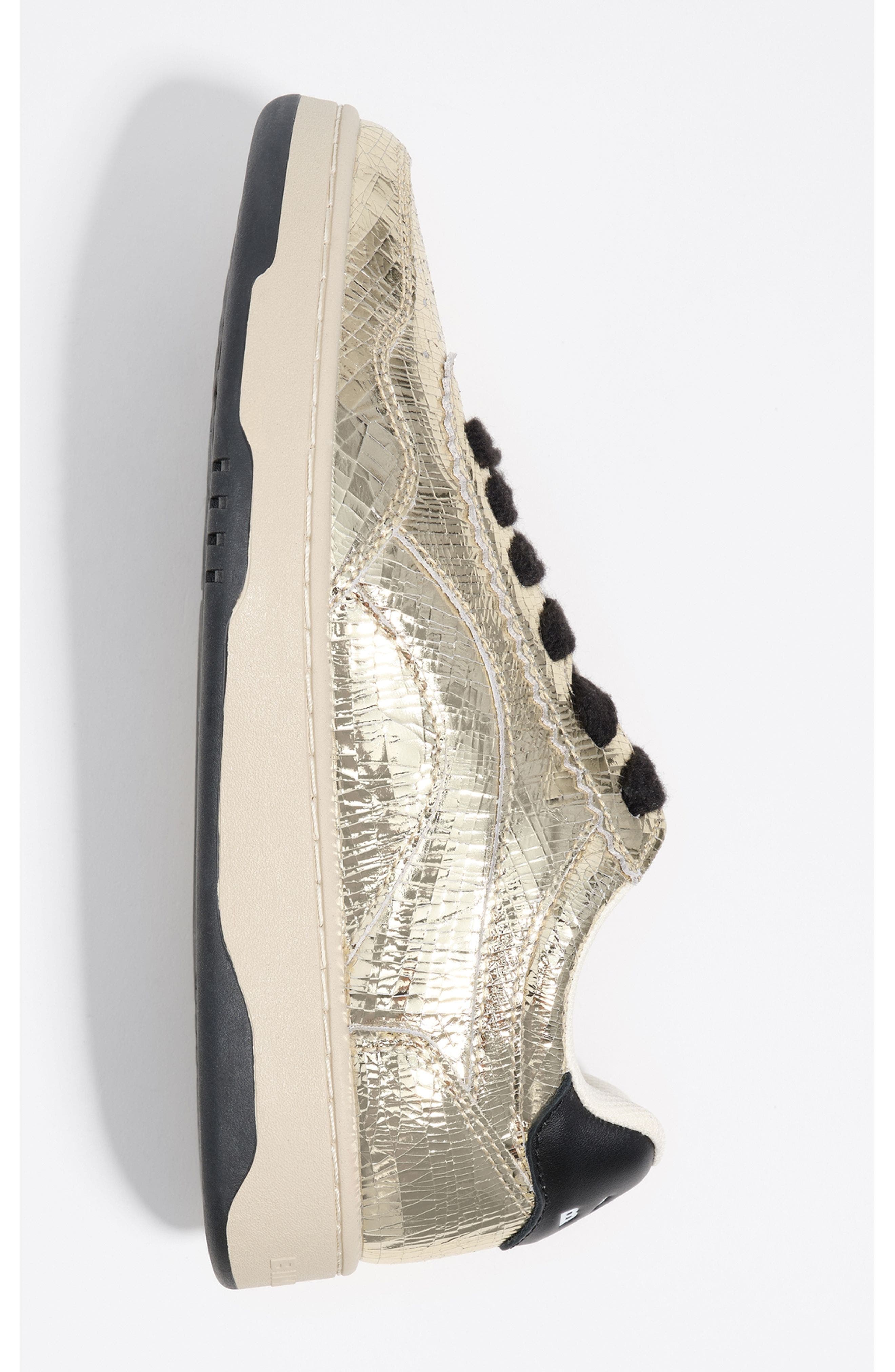 Bimba y Lola Leather 13 57 Cupsole Sneaker, Alternate, color, Gold