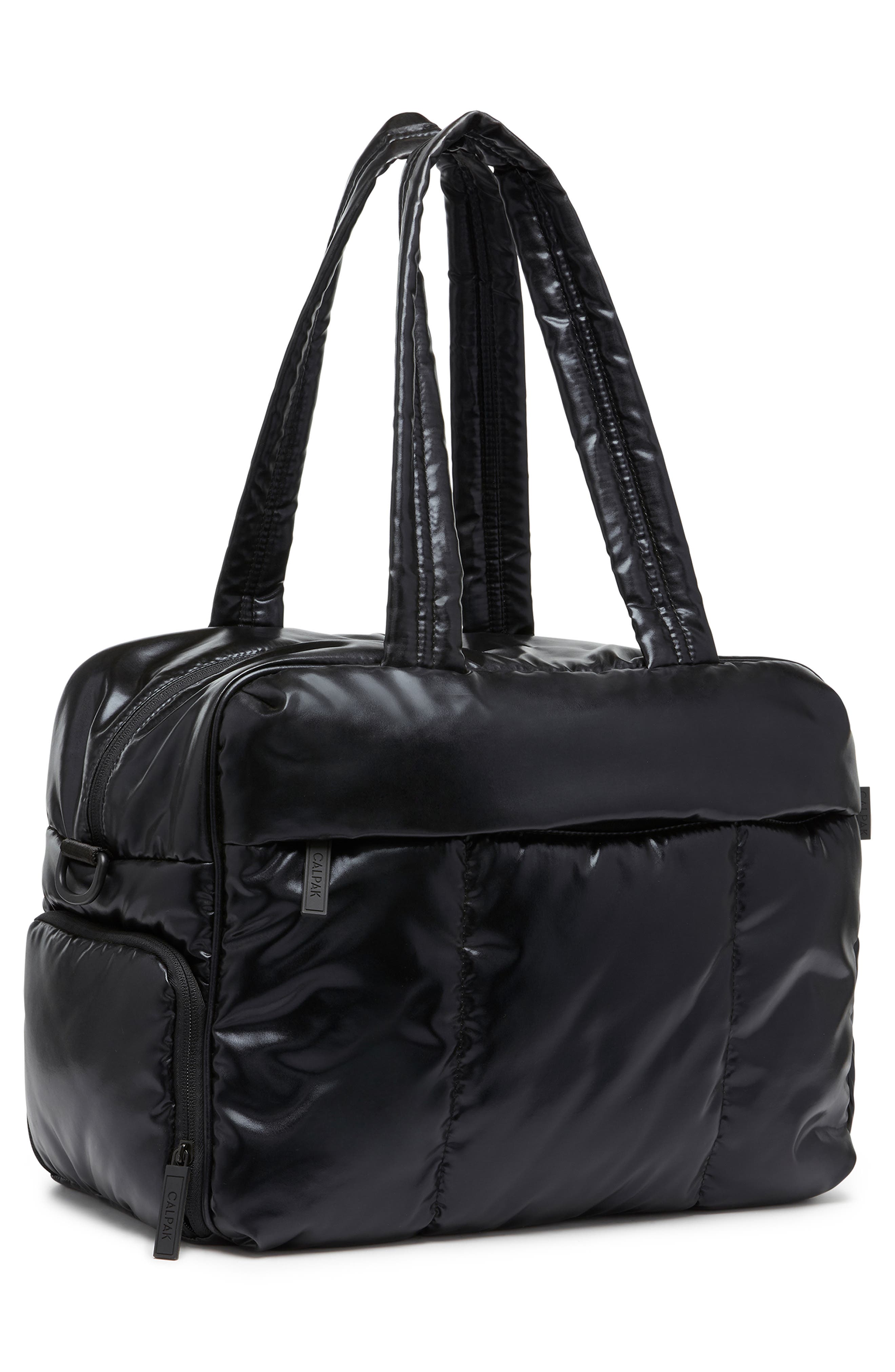 Luka Soft Side Duffle Bag, Alternate, color, BLACK
