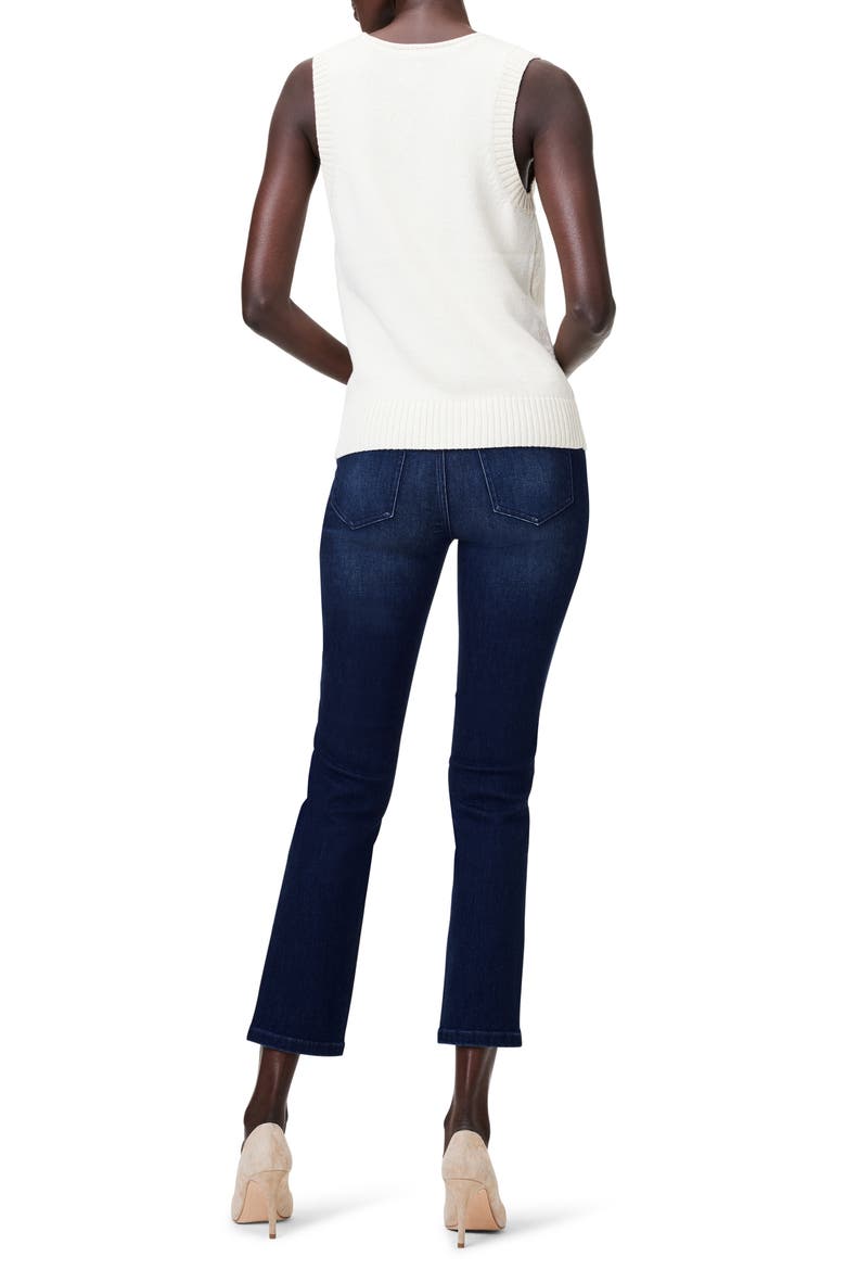Scoop Neck Cotton Sweater Tank, Alternate, color, CLASSIC CREAM