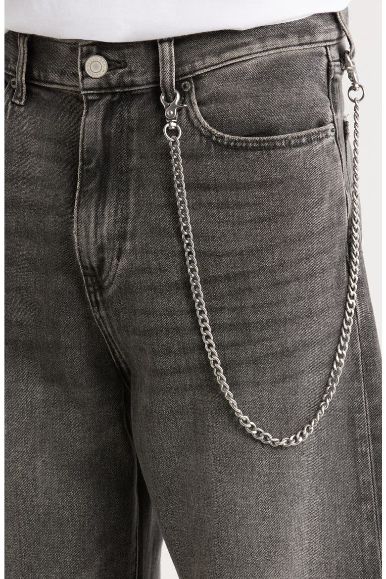 Sawyer Straight Leg Jeans, Alternate, color, GREY