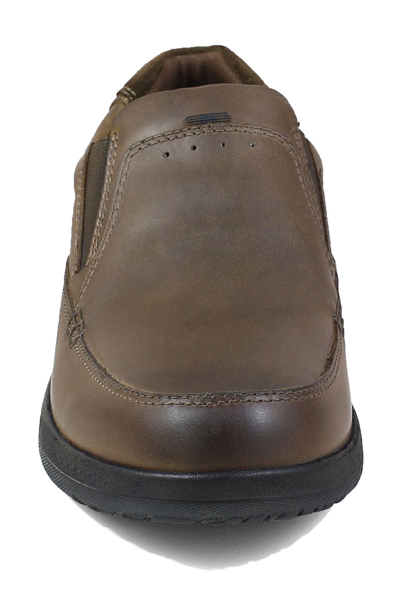 Cam Moc Toe Slip-On - Wide Width Available, Alternate, color, BROWN