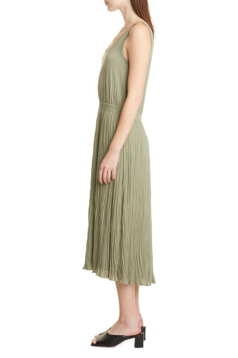 Scoop Neck Tank Dress, Alternate, color, MOSS