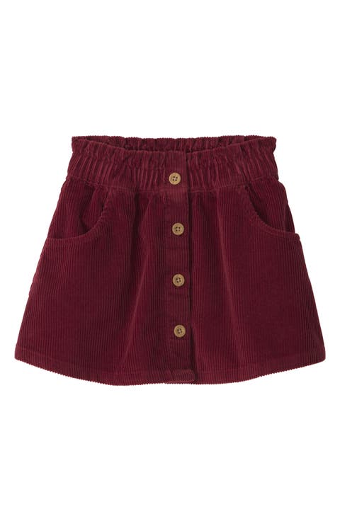 Kids' Organic Cotton Corduroy Skirt