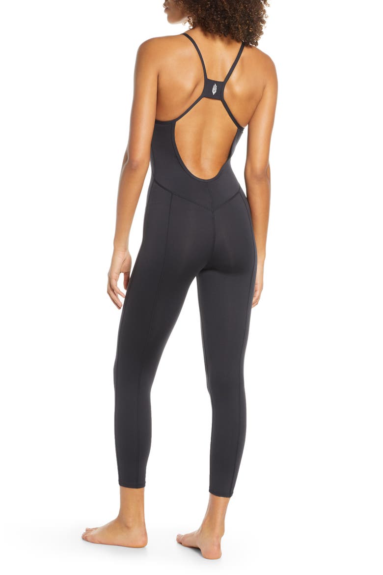 FP Movement Side to Side Full Length Leotard, Alternate, color, BLACK
